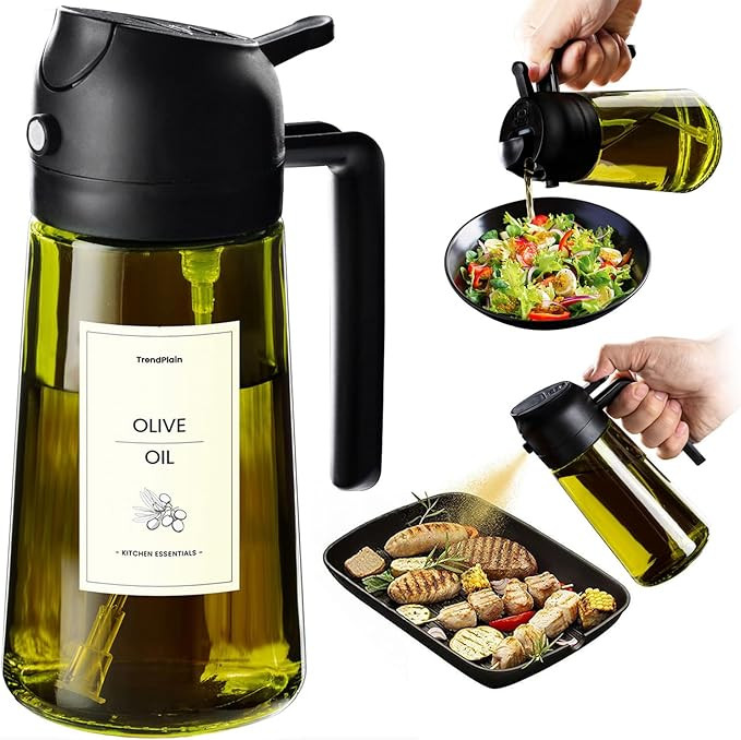 TrendPlain - Original 16oz/470ml Olive Oil Dispenser Bottle for Kitchen Gadgets and Air Fryer Acc... | Amazon (US)