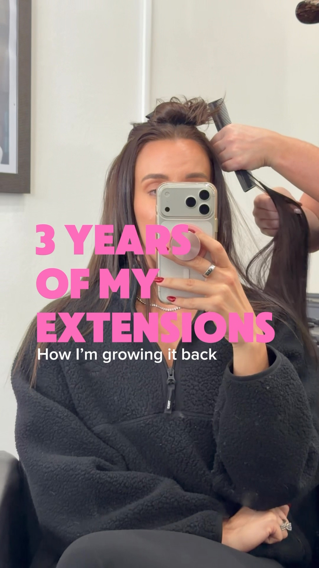My post-extensions wash day 🤍 Every product I'm using to strengthen and thicken my natural hair:

✨ Mielle Rosemary Mint Scalp & Hair Strengthening Oil
✨ Crown Affair The Leave-In Conditioner
✨Paul Mitchell Tea Tree Special Detox Scalp Scrub
✨Kérastase Genesis Shampoo + Conditioner
✨Gisou Honey Gloss Ceramide Therapy Hair Mask
✨Vegamour GRO+ Advanced Hair Serum
✨K18 Future IQ Hair Longevity Serum
✨Unite 7Seconds Detangler
✨Kérastase Chroma Absolu Thermal Serum
✨Nutrafol

#LTKgrwm #LTKBeauty #LTKdayinmylife