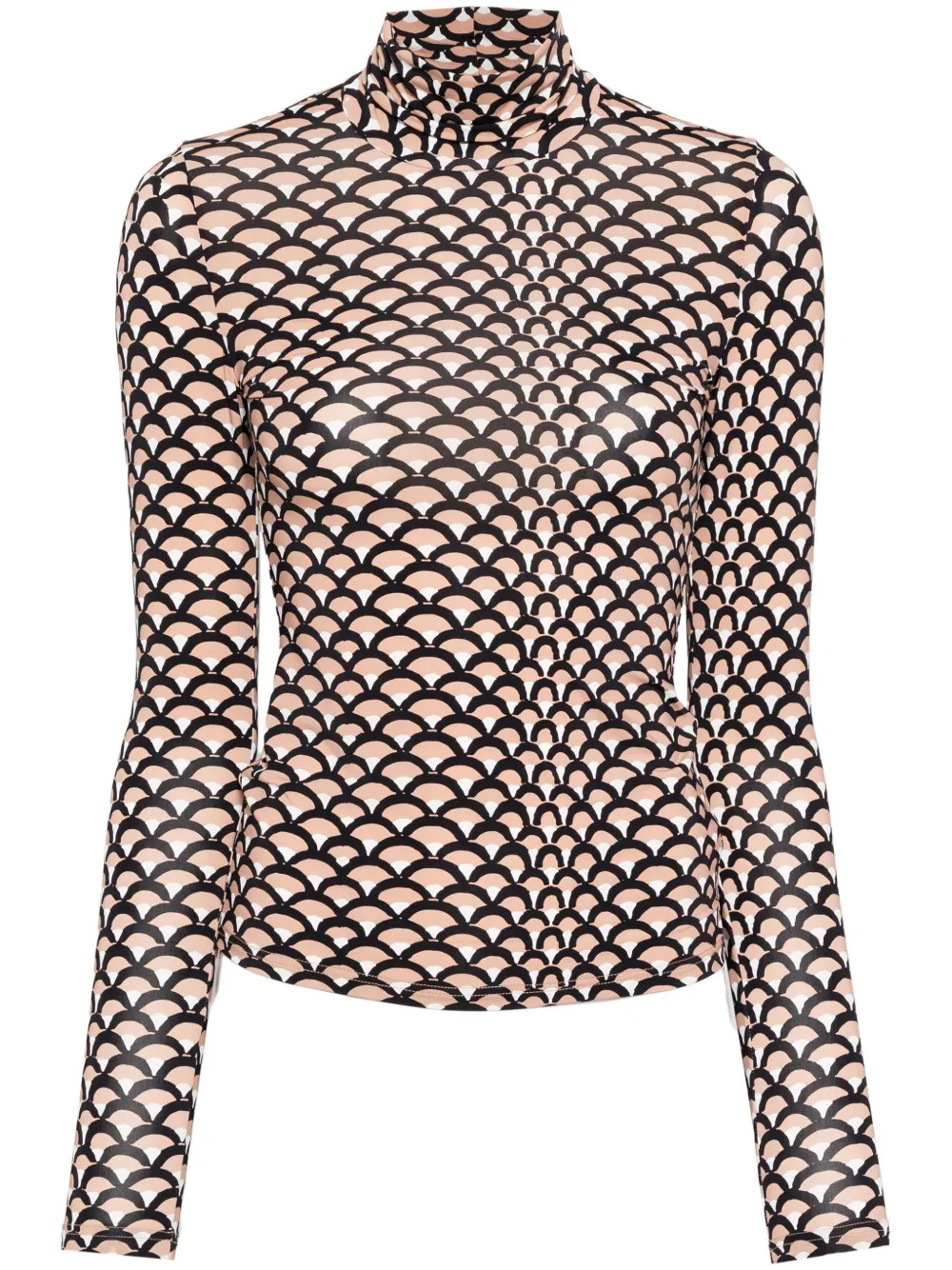 Cynthia Rowley Base Layered Top | Pink | FARFETCH | Farfetch Global