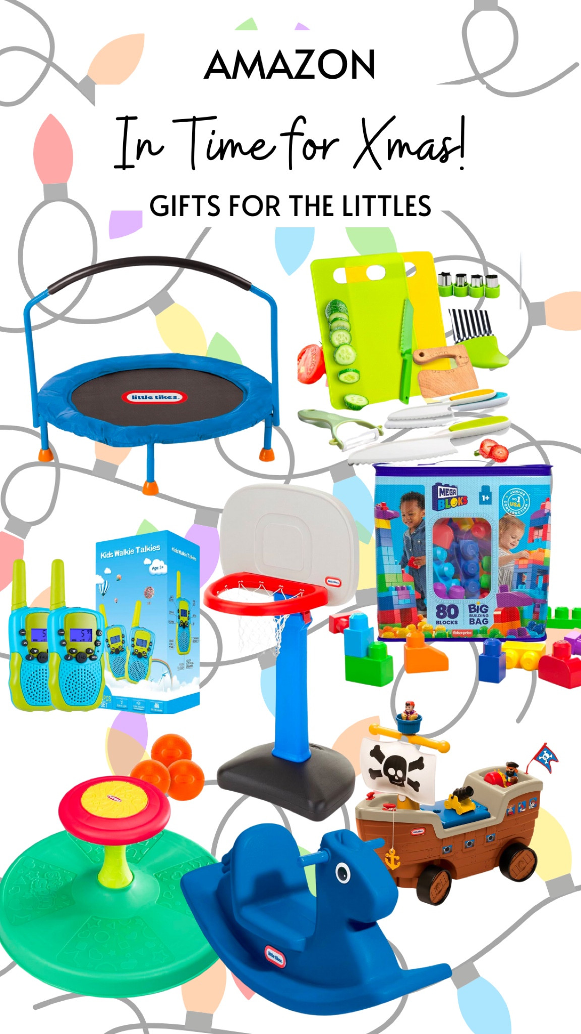 Arrives in time for Xmas!
Amazon gift ideas for little ones that will get here in time for Xmas day! 
Kids will love any of these items and they’ll be played with for sure!

#LTKGiftGuide #LTKFindsUnder50 #LTKKids