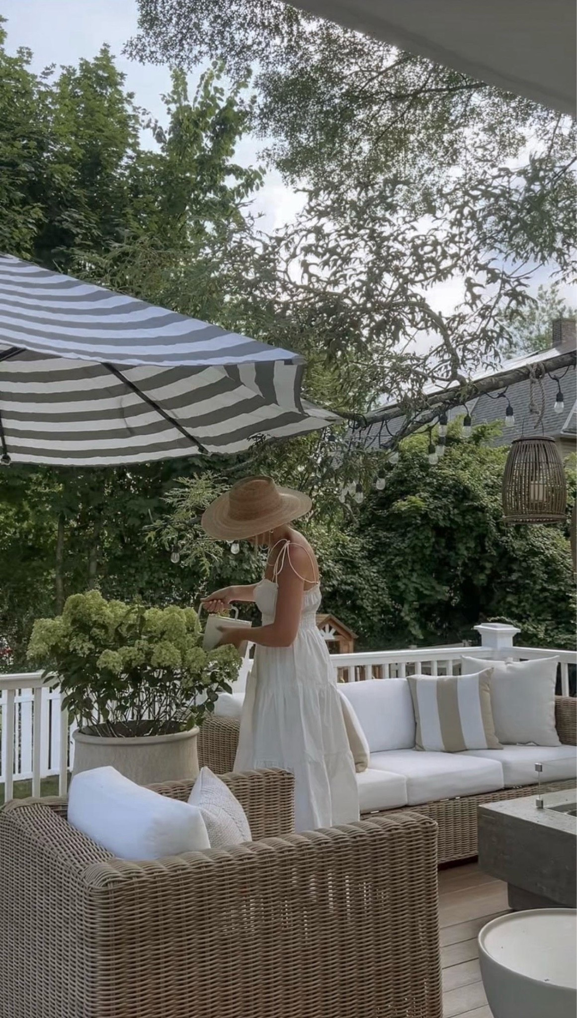 Our deck makeover #outdoorfurniture