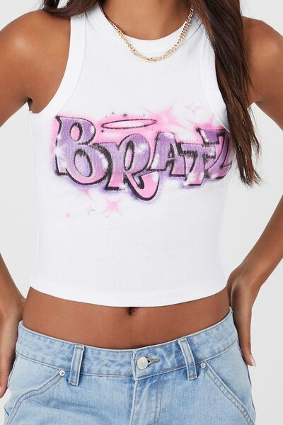 Bratz Graphic Cropped Tank Top | Forever 21