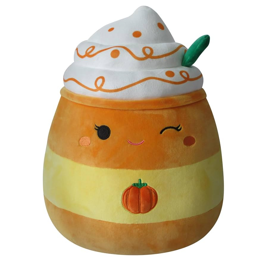 Squishmallows Original 14-Inch Delindy Orange Pumpkin Spice Latte - Large Ultrasoft Official Jazw... | Amazon (CA)