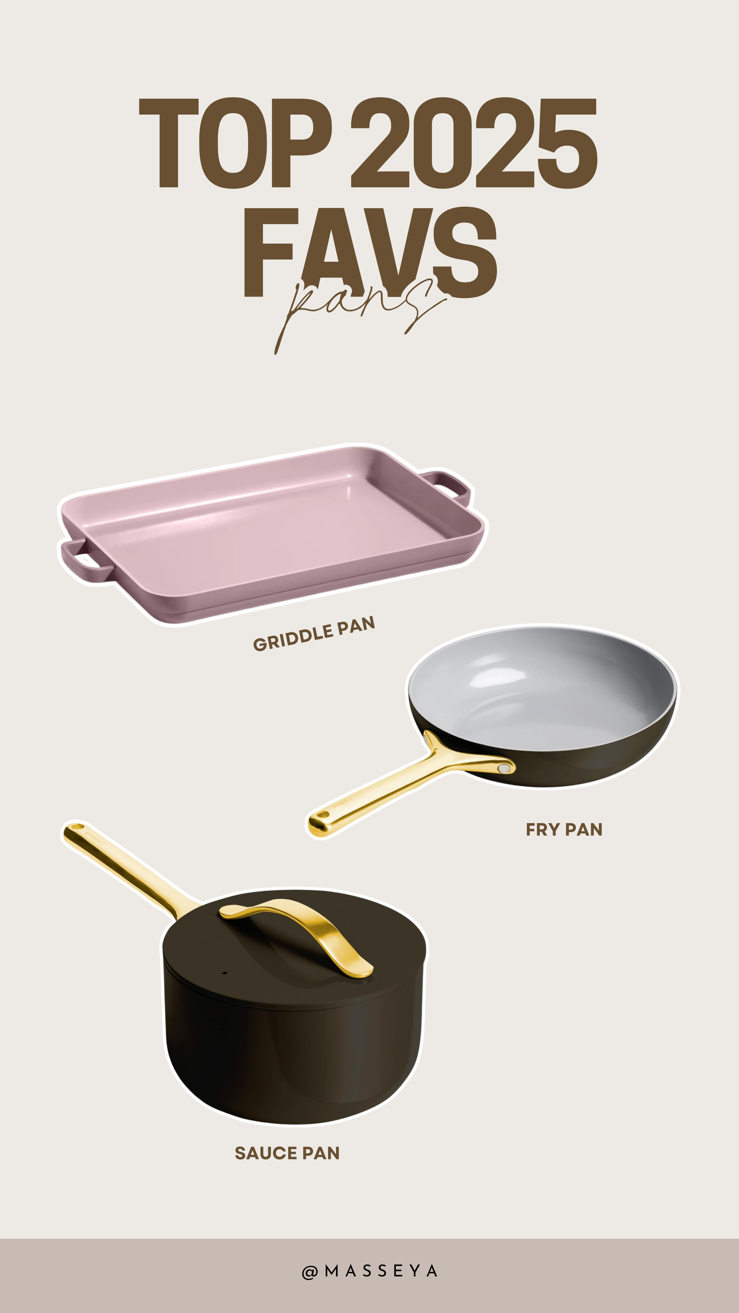 Top 2025 Favorite Pans!

top favorites, 2025 favorite, cookware, kitchen essentials, pans, our place, caraway 

 #LTKSeasonal #LTKFindsUnder50 #LTKFindsUnder100
