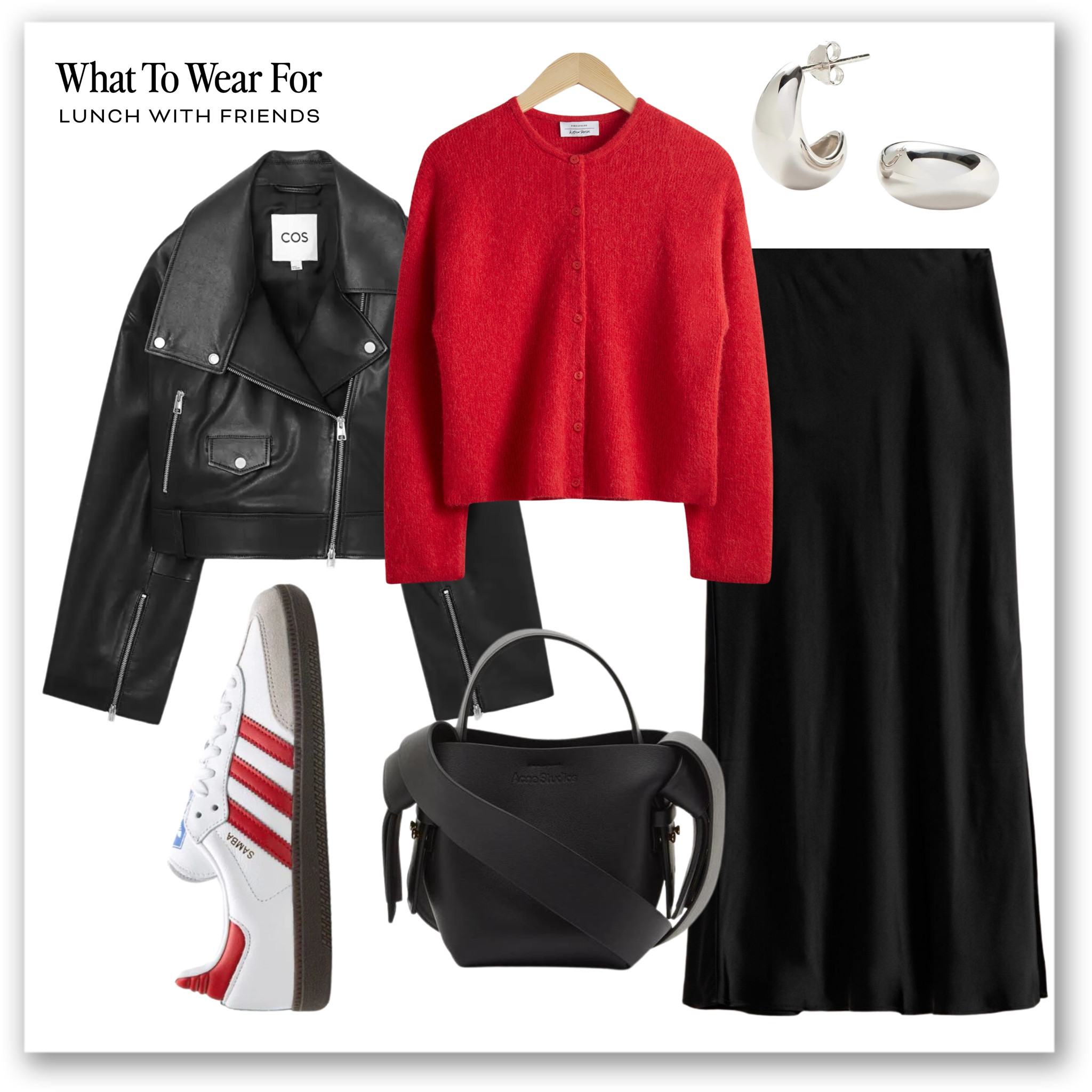 OVERSIZED CROPPED LEATHER BIKER … curated on LTK