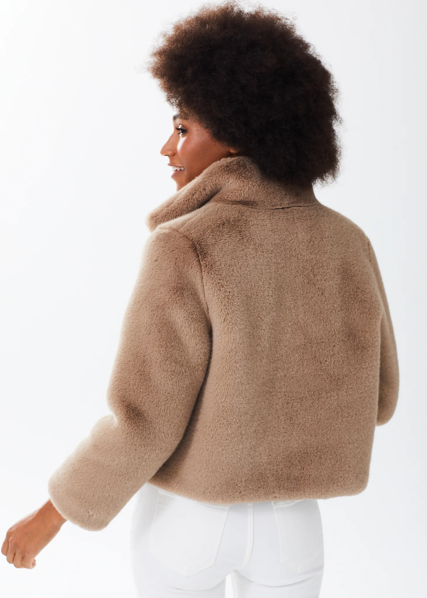 The Faux Fur Jacket | Alice Walk