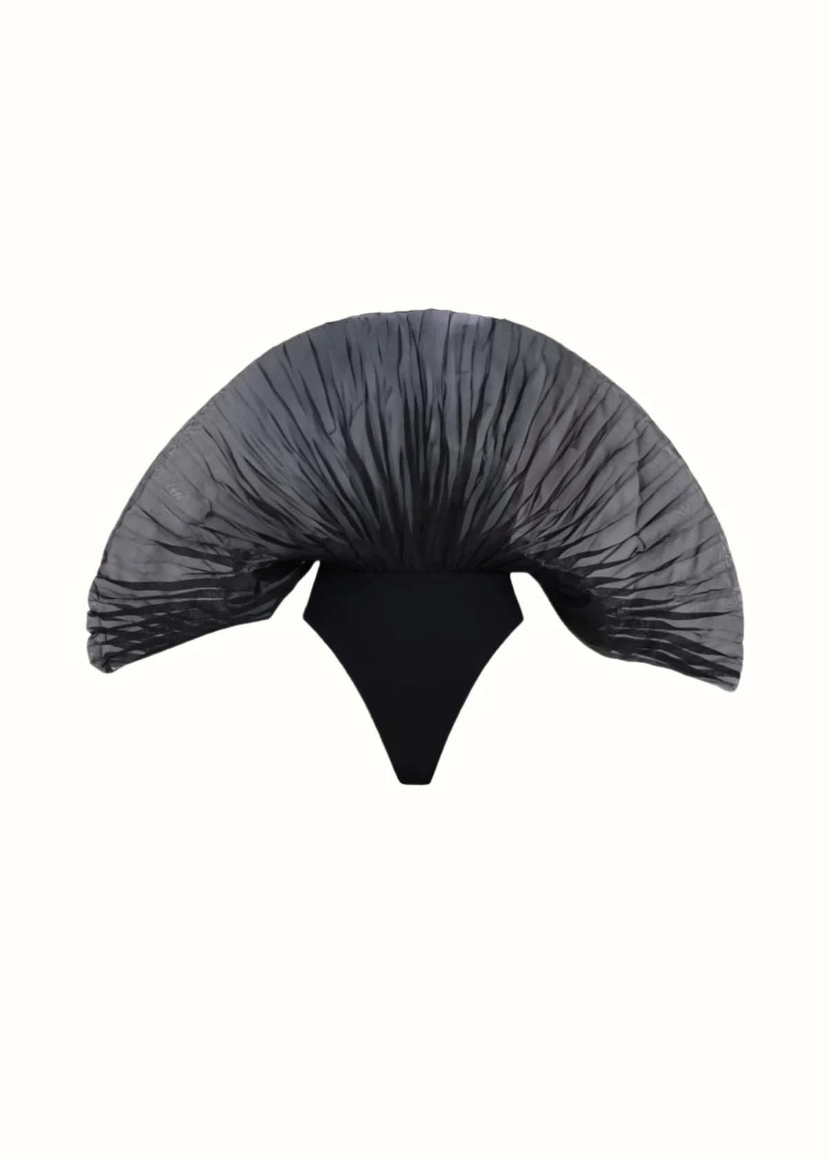 SOMBRA BODYSUIT - ONYX | ANDREA IYAMAH