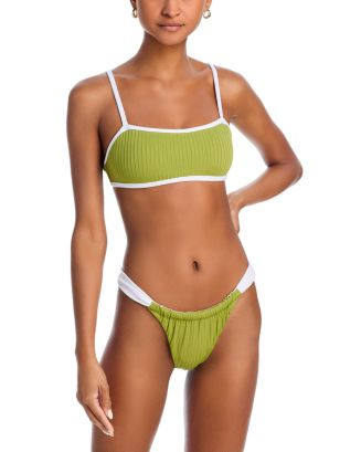 Bandeau Top & Shirred Bikini Bottom - Exclusive | Bloomingdale's (US)