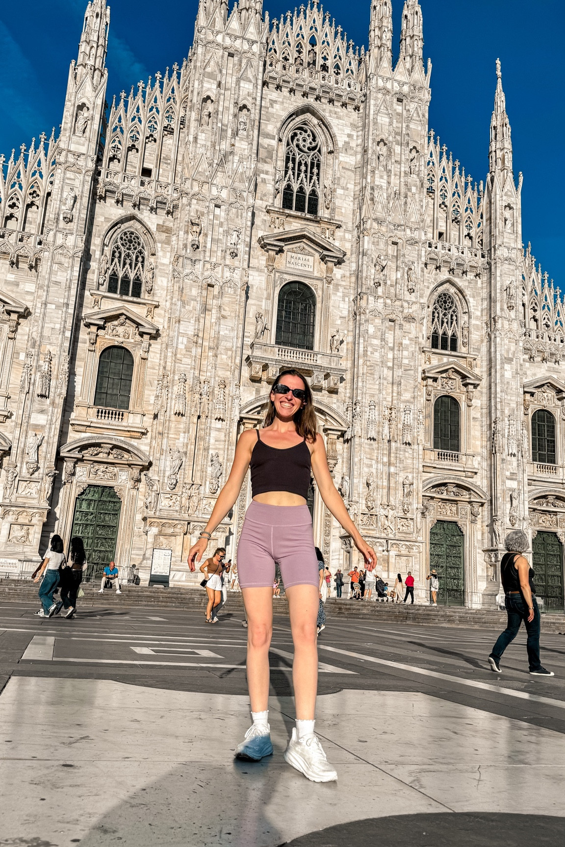 The perfect fit to beat the Italy heat 😅🇮🇹