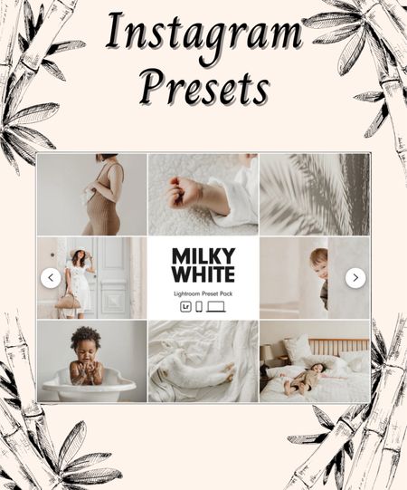 If you’re looking to improve your Instagram photos then check out these Lightroom presets available on Etsy.

Instagram, Instagram presets, Instagram preset, Instagram influencer, content creation 

#LTKU #LTKfindsunder50 #LTKSeasonal