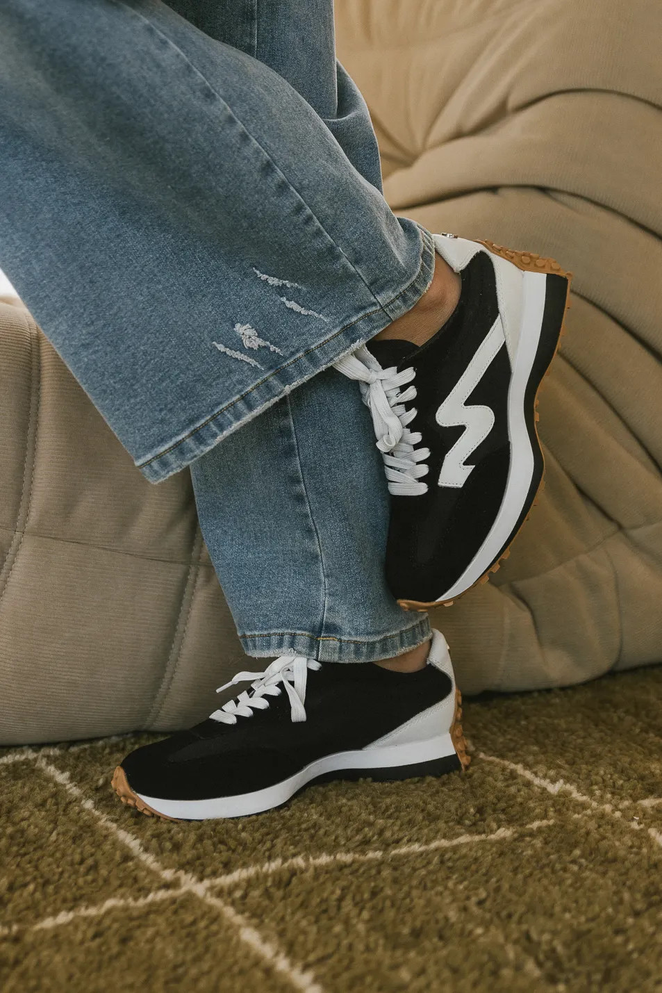 Steve Madden Campo Sneakers in Black | Böhme US