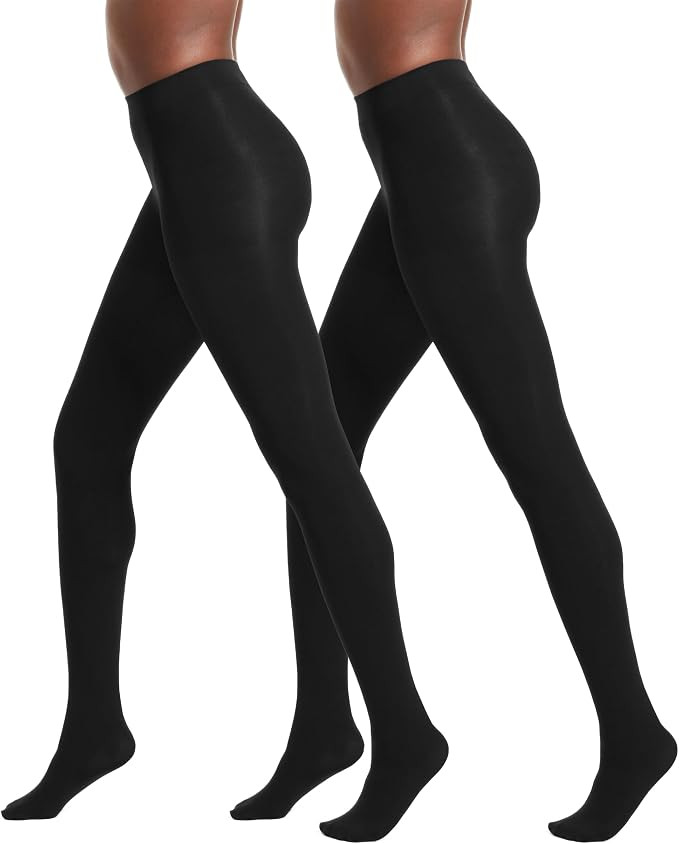 No Nonsense Women's Super Opaque Control Top Tights | Amazon (US)