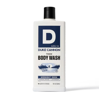 Duke Cannon Supply Co. THICK Men's Body Wash - Midnight Swim - 18 fl oz | Target