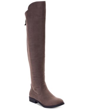 Style & Co Hayley Over-The-Knee Zip Boots, Created for Macy's Women's Shoes | Macys (US)