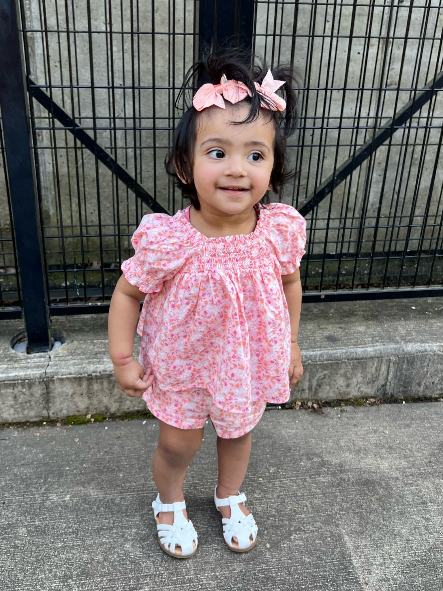 Suhani is almost 17 months! #targettoddler toddler outfit summer spring matching set baby spring affordable girl cat & jack

#LTKfamily #LTKbaby #LTKkids