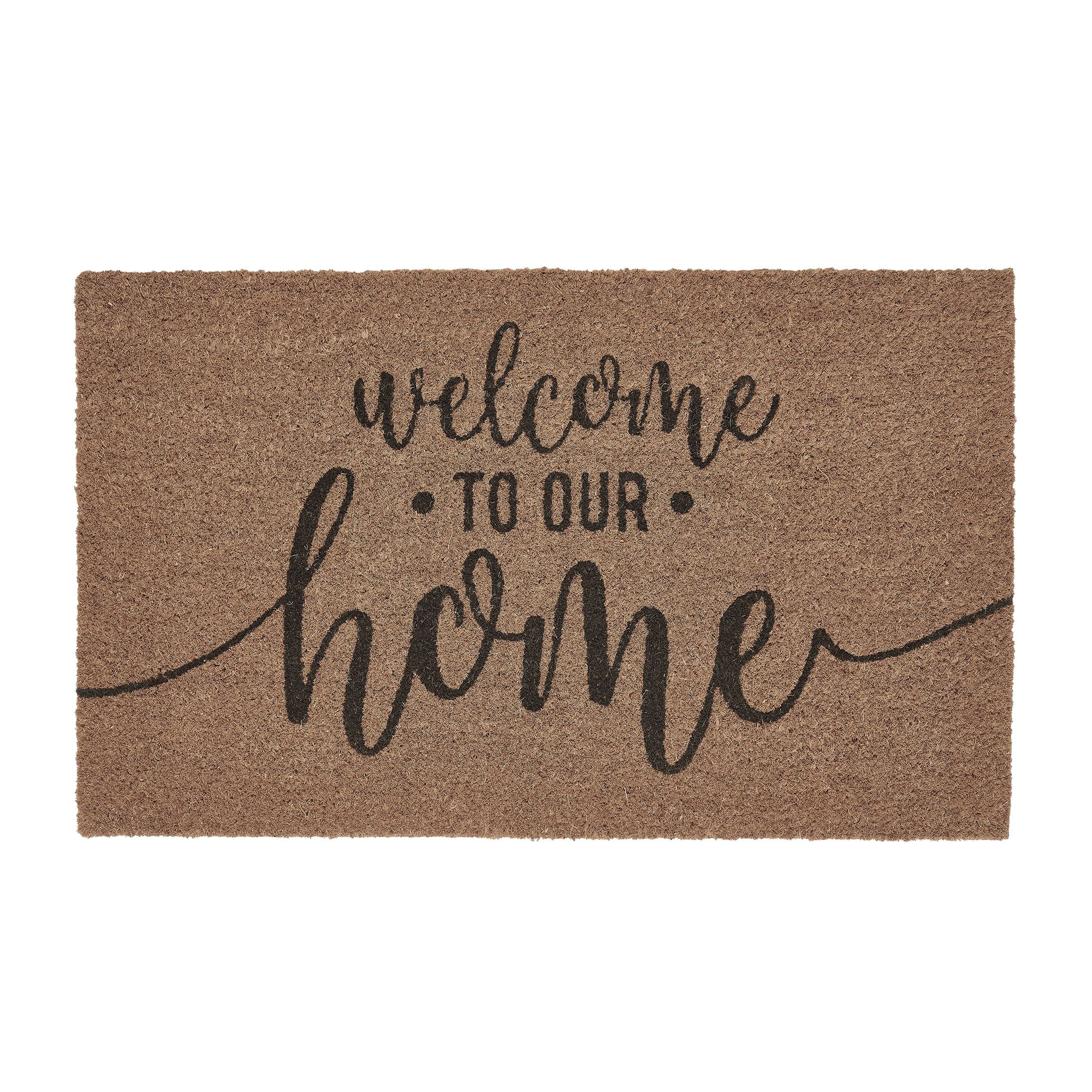 My Texas House Welcome to our Home Coir Doormat, 30"X48" - Walmart.com | Walmart (US)