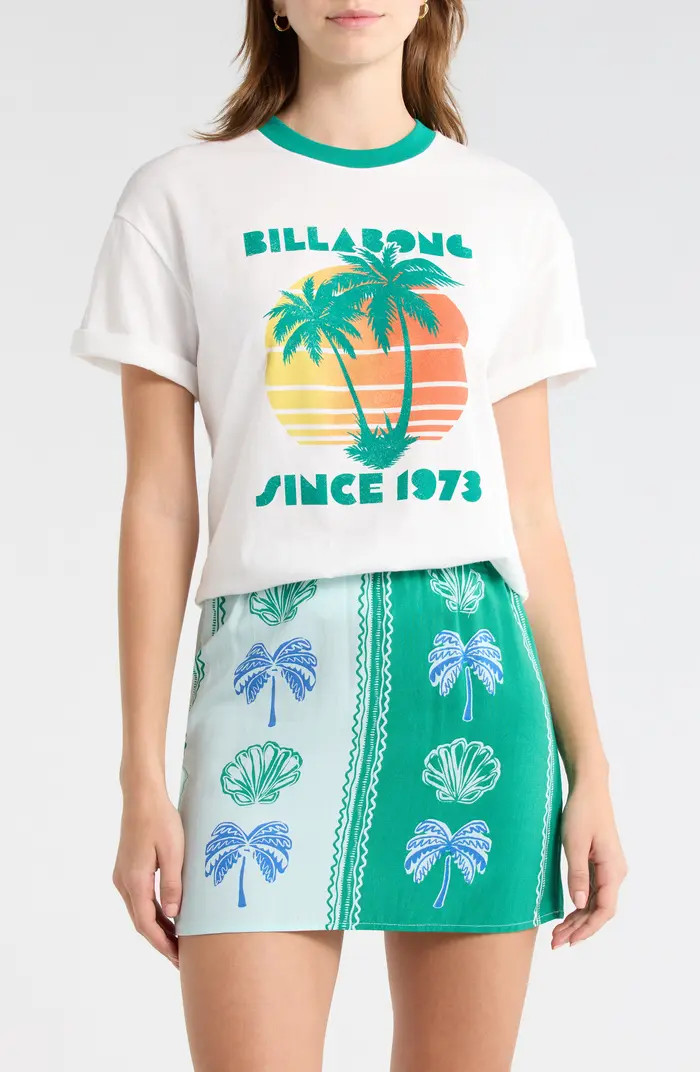 My Beach Club Graphic Ringer T-Shirt | Nordstrom