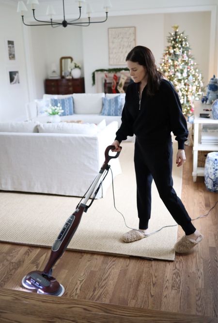 TODAY ONLY on QVC.com you can get the Shark Steam & Scrub All-in-One Steam Mop with 6 Washable Pads for $99.98 plus another $10 off if you're new to QVC with the code NEWYEAR24. This steam mop is AMAZING - it naturally sanitizes floors and is so easy (and fun - I’m a virgo so I live for this stuff) to use. #LoveQVC #ad

#LTKhome #LTKsalealert #LTKfindsunder100
