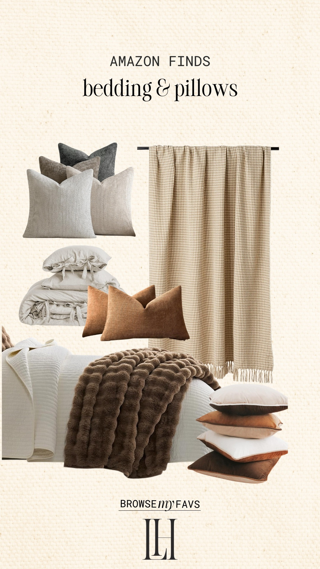 Comfy bedding & pillow finds from Amazon 🤍 

 #LTKSeasonal #LTKHome #LTKFindsUnder50