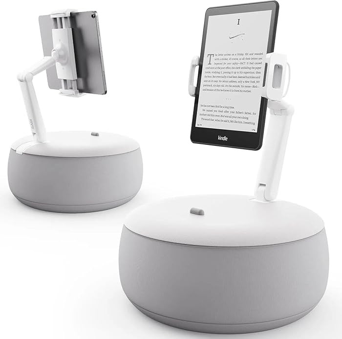 SAIJI Tablet Holder Pillow, Kindle Holder Compatible with 4.7-15.6\u201d Kindle, Phone, Portable ... | Amazon (US)