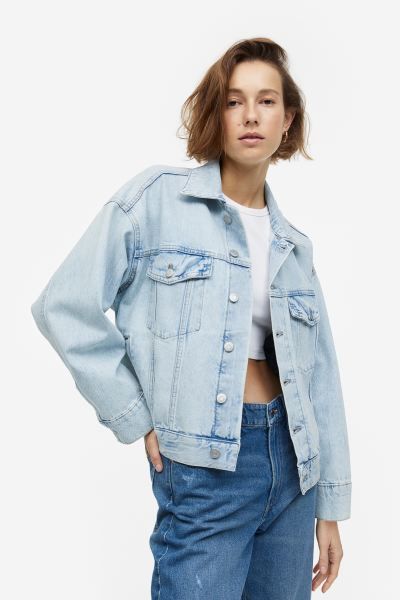Oversized denim jacket | H&M (US)