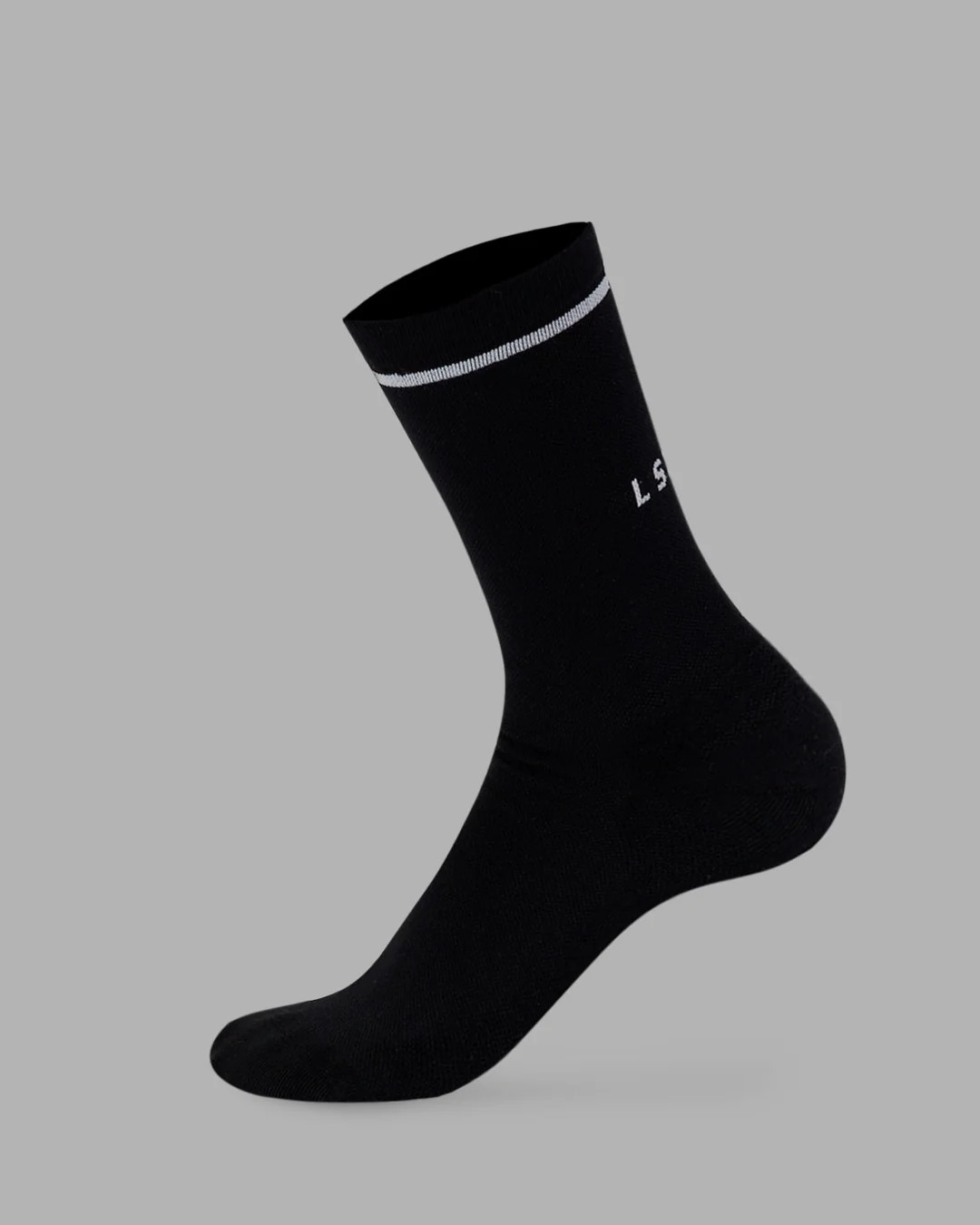 Fast Performance Crew Socks - Black | LSKD | LSKD