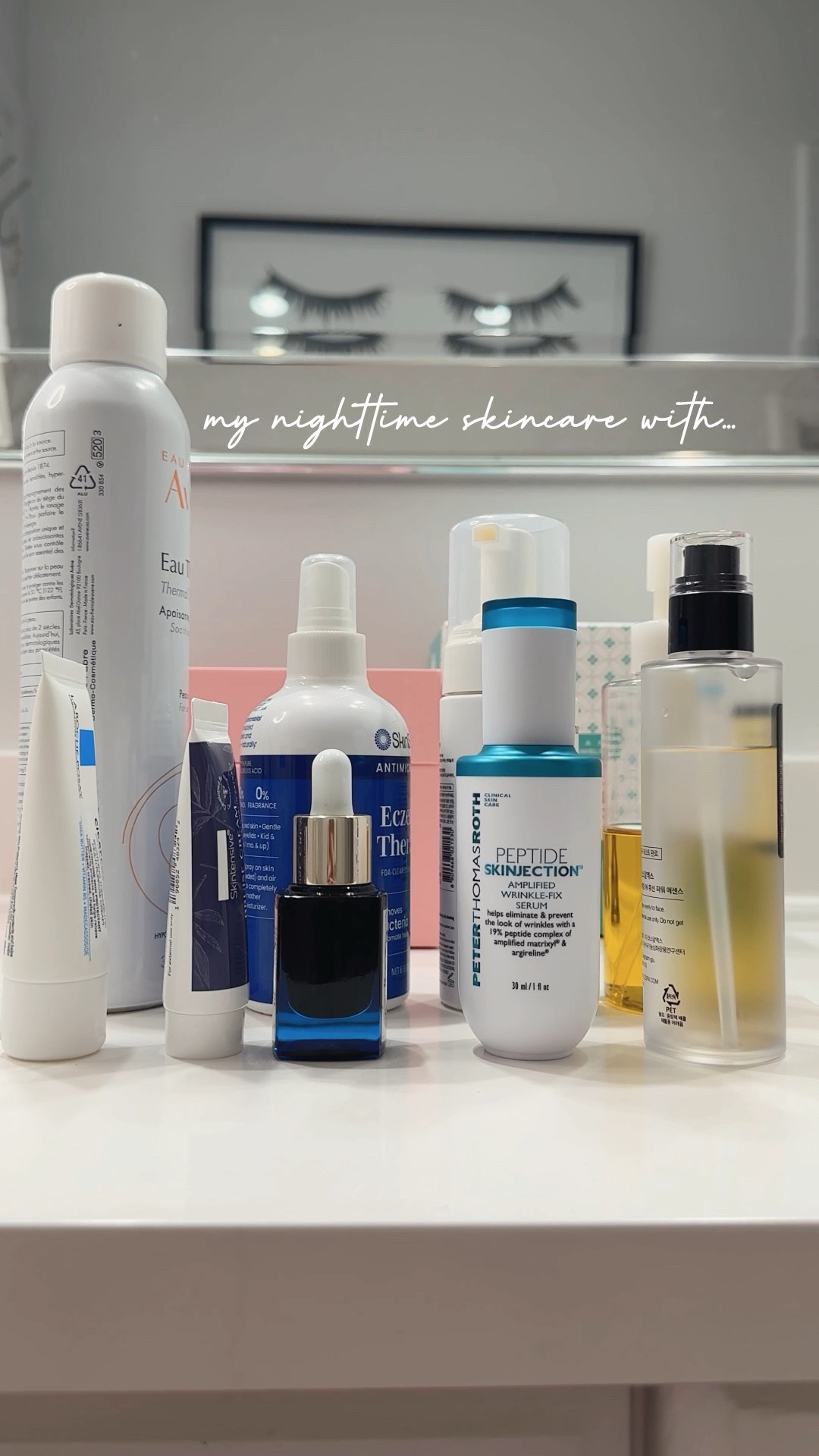 Nighttime skincare routine with Peter Thomas Roth Peptide Skinjection Amplified Wrinkle-Fix Serum 

#LTKfindsunder100 #LTKbeauty #LTKMostLoved