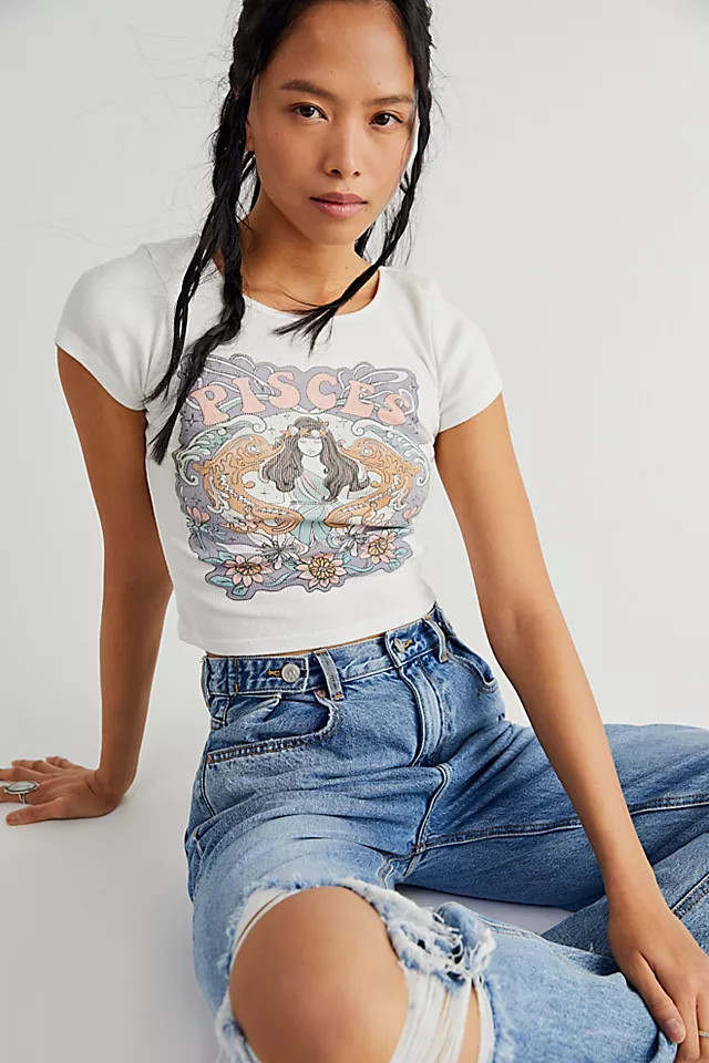 Horoscope Baby Tee | Free People (Global - UK&FR Excluded)