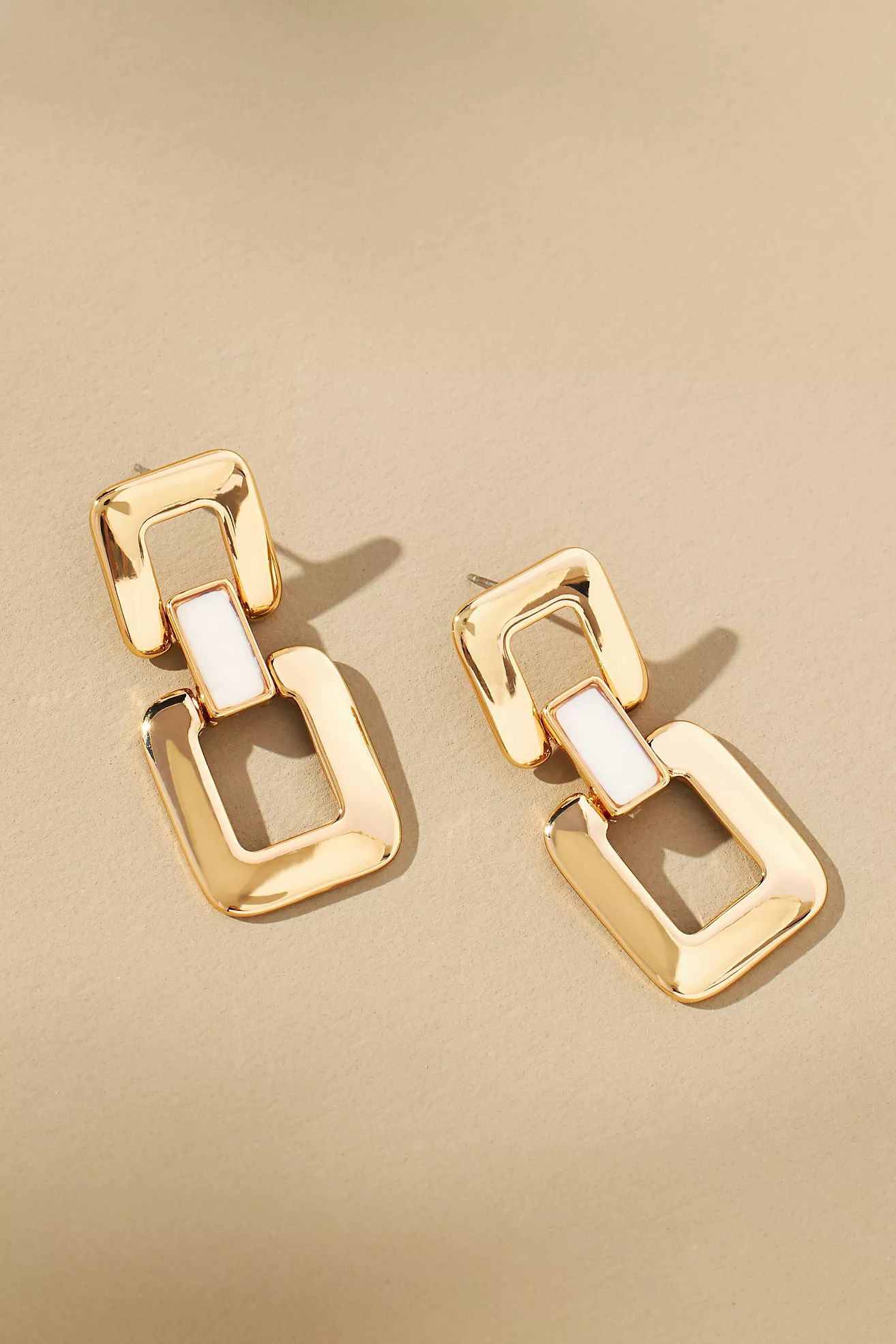 Lucite Double-Square Drop Earrings | Anthropologie (US)
