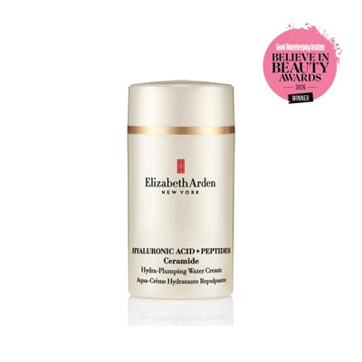Hyaluronic Acid + Peptides Ceramide Hydra-Plumping Water Cream | Elizabeth Arden UK