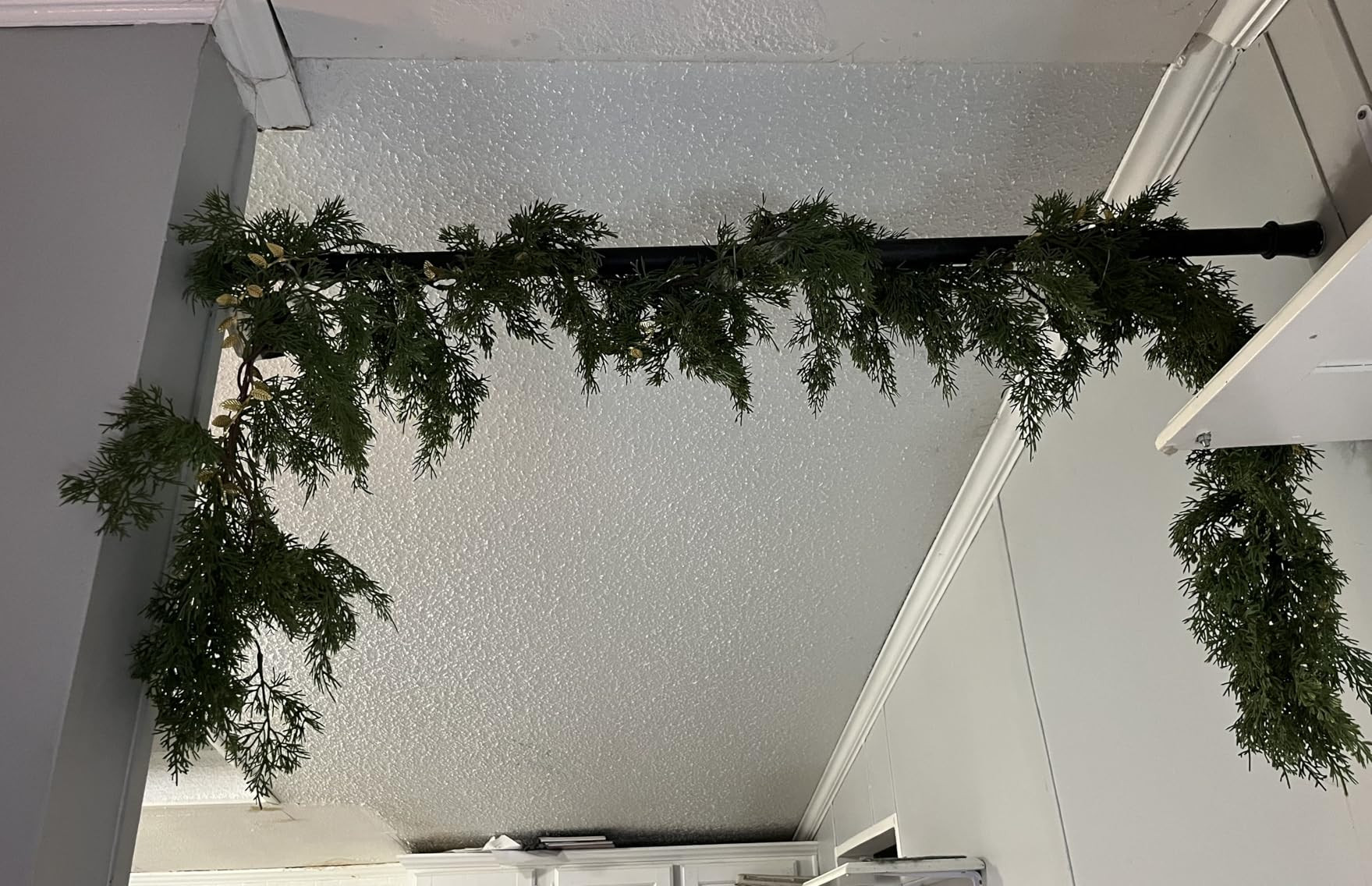 6FT PARTY JOY Seasonal Artificial Christmas Garland with LED String Lights Pine Needle Cypress Ga... | Amazon (US)