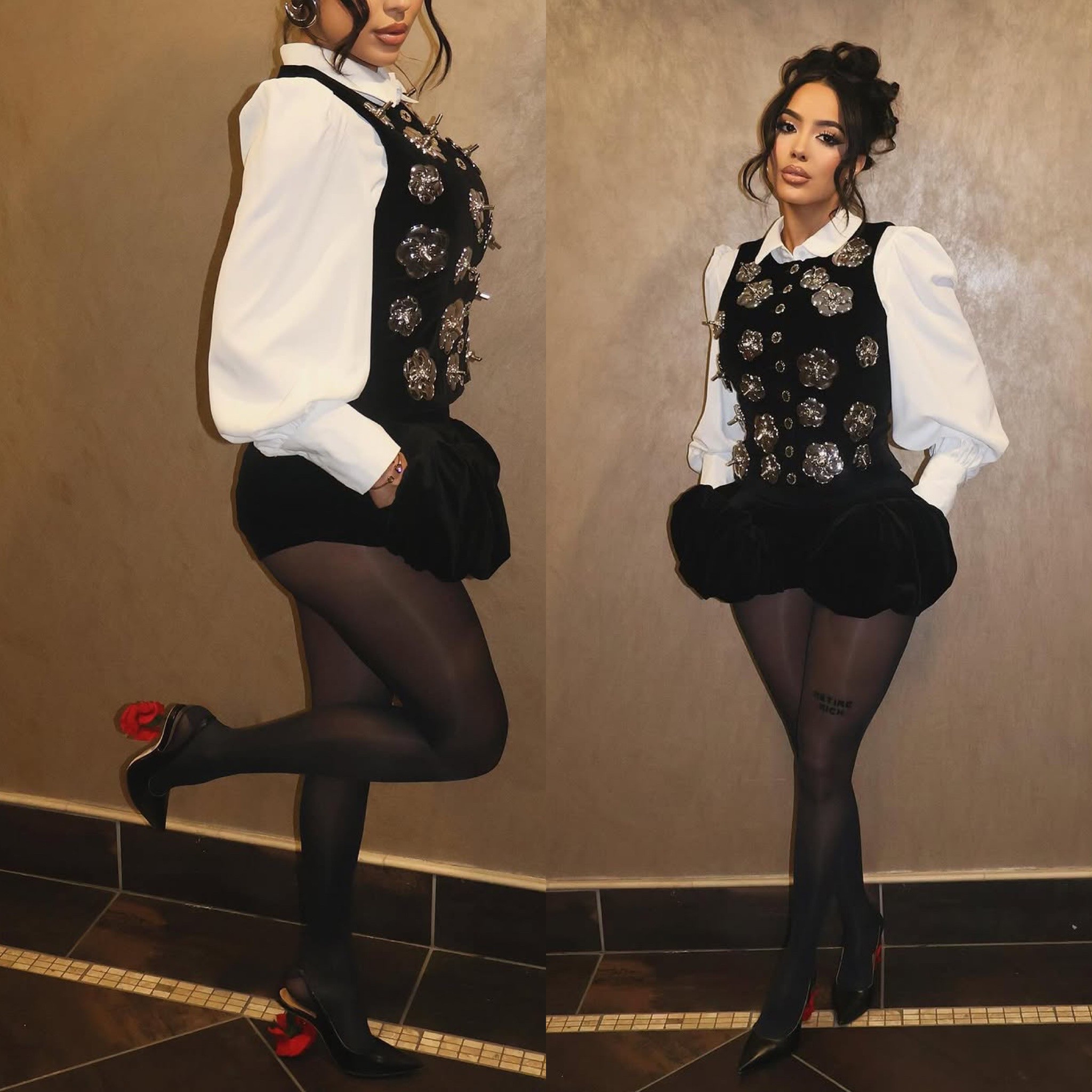 𝚂𝚎𝚡𝚢, 𝚂𝚘𝚙𝚑𝚒𝚜𝚝𝚒𝚌𝚊𝚝𝚎𝚍 𝚂𝚝𝚢𝚕𝚎🖤🌹✨✨
~ 𝚂𝚔𝚘𝚛𝚝 (𝙿𝚞𝚜𝚑𝚋𝚞𝚝𝚝𝚘𝚗 𝚂𝚘𝚕𝚍𝚘𝚞𝚝), 𝚅𝚎𝚜𝚝 (𝙲𝚑𝚘𝚙𝚘𝚟𝚊 𝙻𝚘𝚠𝚎𝚗𝚊 𝚂𝚘𝚕𝚍𝚘𝚞𝚝) ,𝚃𝚒𝚐𝚑𝚝𝚜 (𝚂𝚊𝚒𝚗𝚝 𝚂𝚊𝚜𝚜 𝚘𝚗 𝙸𝙶 𝚝𝚘 𝚙𝚞𝚛𝚌𝚑𝚊𝚜𝚎) 

#LTKBeauty #LTKShoeCrush #LTKStyleTip