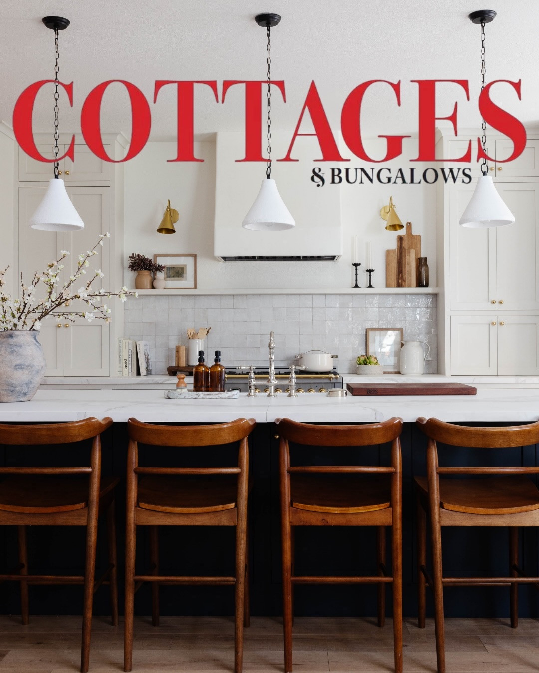 We are in print! We are honored to share that two of our projects are featured in the June/July Kitchen issue of @cottagesandbungalows.

These two homes could not be more different in expression, but both were designed with the same heart: to create spaces that feel layered, personal, and truly livable.

At #ProjectMeadowbrook, that meant opening up a dark, closed-off kitchen for a busy family of six and creating a timeless, hardworking space with warmth, symmetry, and ease. The 12-foot island became the true command center—ready for meals, homework, gathering, and all the everyday chaos that somehow always finds its way to the kitchen.

At #ProjectGrandmillennial, it meant reworking a tight, inefficient layout inside a classic 1979 saltbox home and giving it the layered charm the homeowner loved: blue and white, William Morris textiles, a turned-leg island, brass details, and a little Southern-meets-European sweetness tucked into the Colorado foothills.

One kitchen leans soft, tailored, and California-casual with European farmhouse charm. The other is classic, collected, and full of Grandmillennial personality.

Both are a reminder that good design is never just about how a room looks, it is about how it supports the people who live there.

Seeing these projects in print feels like a beautiful full-circle moment. We are truly grateful to @kmac124, the editorial team, and to our clients for trusting us with their homes and their stories!

Design // @peggyhaddadinteriors
Photography // @karadeyoung 

For sources and similar pieces from this space, comment SHOP and we’ll send the LTK details your way. https://liketk.it/5ks0Y

#PeggyHaddadInteriors #EuropeanFarmhouseKitchen #CaliforniaCasualKitchen kitchendesigninspo