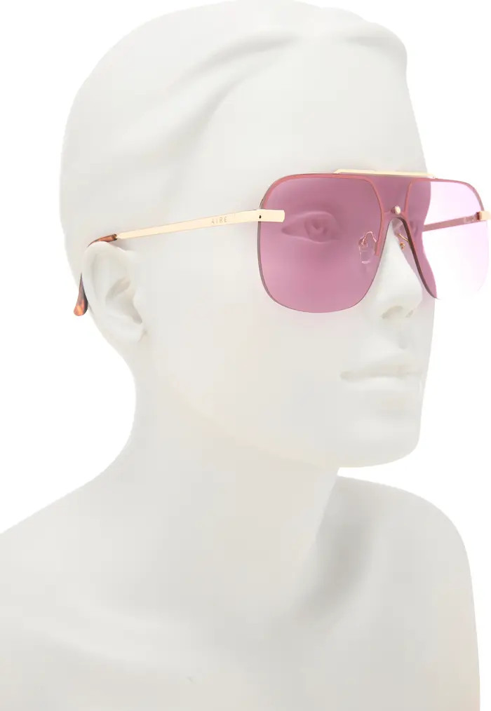 Venatici 137mm Aviator Sunglasses | Nordstrom