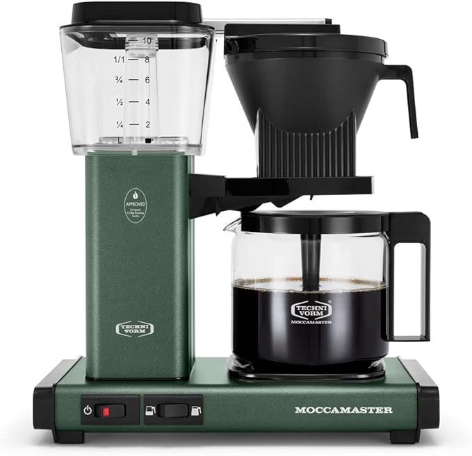 Technivorm Moccamaster 53923 KBGV Select Coffee Maker Juniper, 40 oz, 10 Cup, 1.25 L | Amazon (US)
