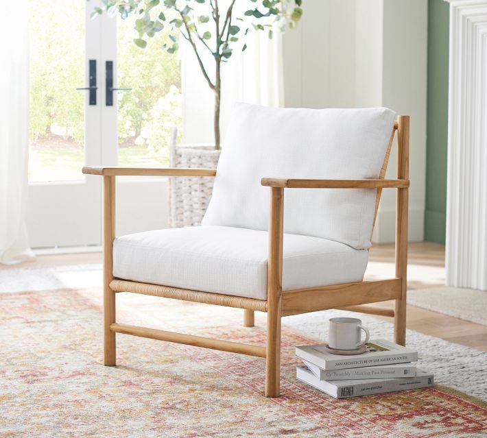 Carmen Chair with Cushion | Pottery Barn (US)