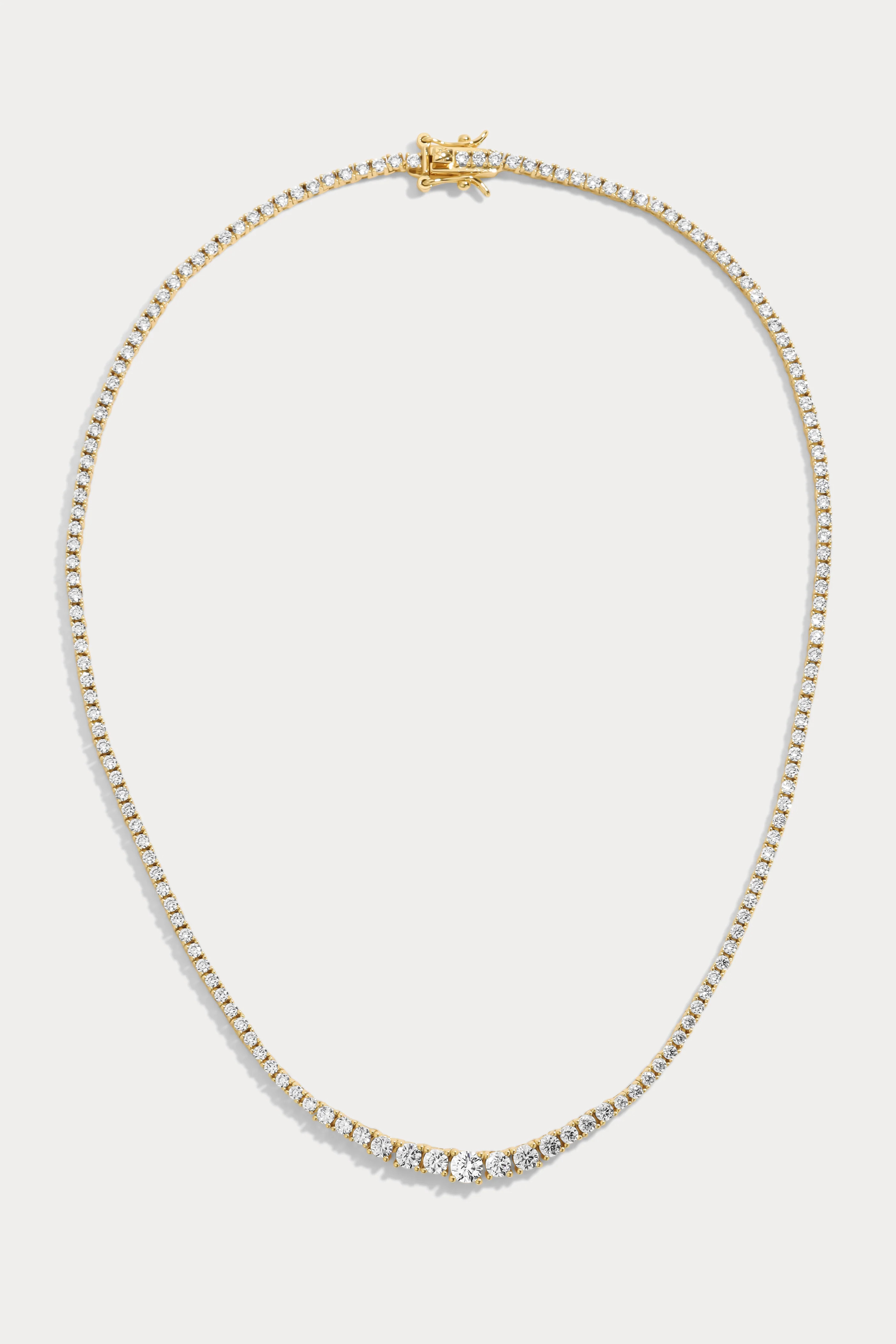 Gradient Amina Tennis Necklace | Lili Claspe