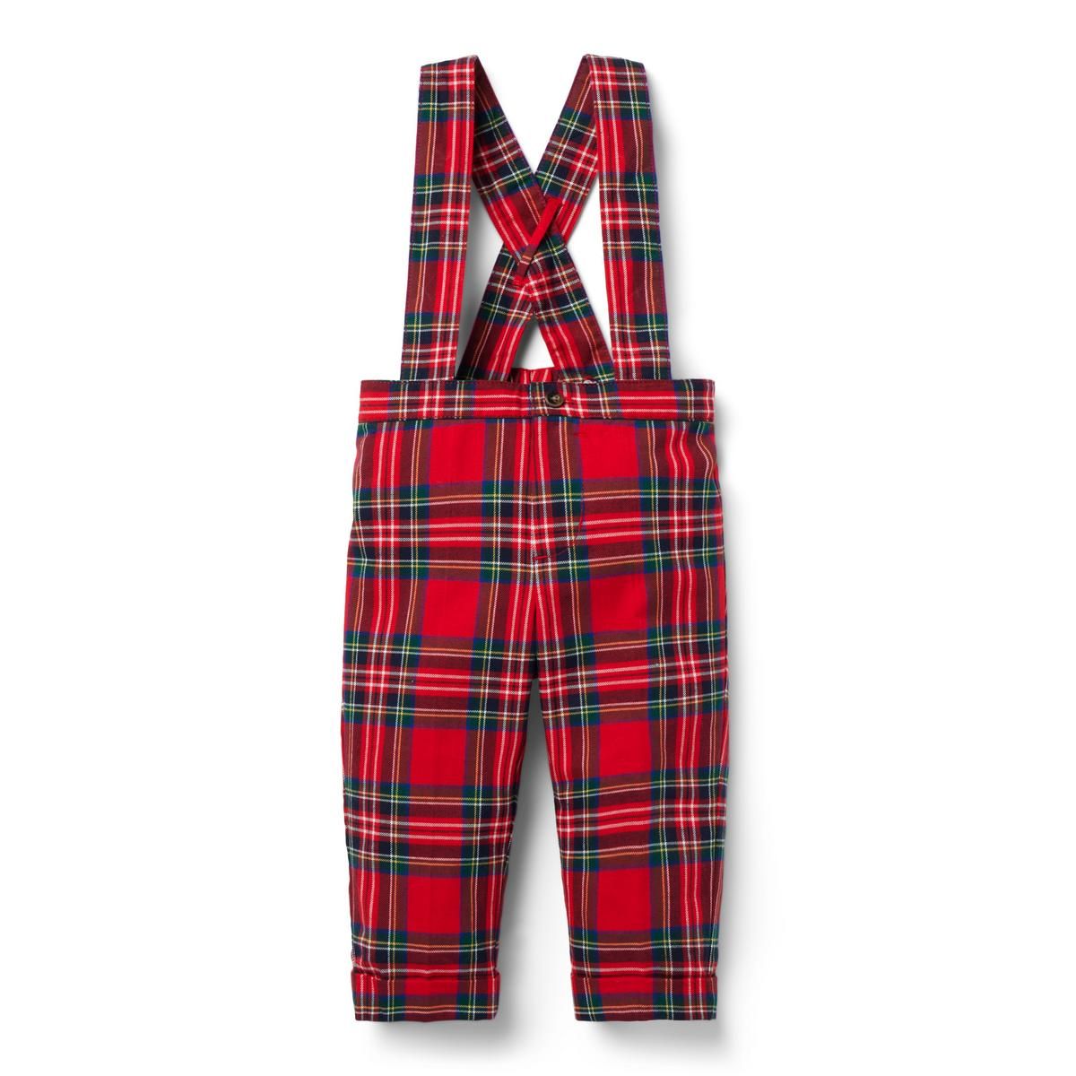 Baby Tartan Suspender Pant | Janie and Jack