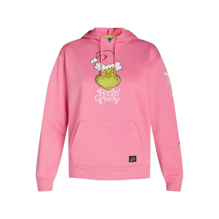 Dr. Seuss Women’s Feeling Grinchy Graphic Hoodie, Sizes XXS-XXL | Walmart (US)