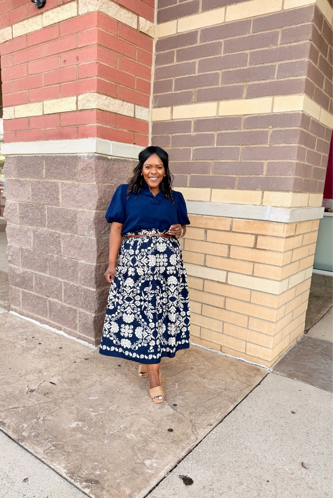 Affordable midsize outfit / casual summer outfit / Walmart skirt / back to school / teacher friendly outfit

#LTKgrwm #LTKMidsize #LTKSaleAlert