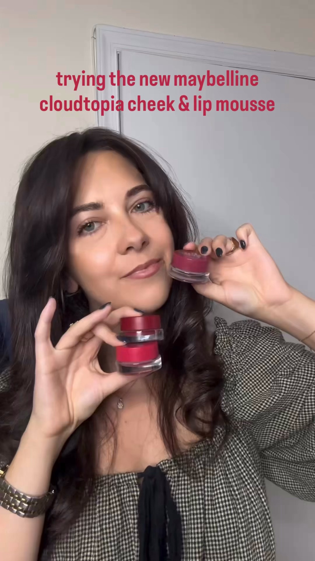 Trying Maybelline’s new Cloudtopia Cheek + Lip Mousse ☁️💗 The soft, whipped texture blends out SO easily and gives that dreamy wash of color on both cheeks + lips. Trying on the shades so you can see how they actually look on ✨

Maybelline Cloudtopia, Cloudtopia Cheek and Lip Mousse, cream blush, liquid blush, lip mousse, drugstore makeup, affordable makeup, new makeup launch, blush try on, everyday makeup

#LTKgrwm #LTKSeasonal #LTKBeauty