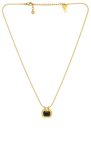 Colette Necklace in Black | Revolve Clothing (Global)