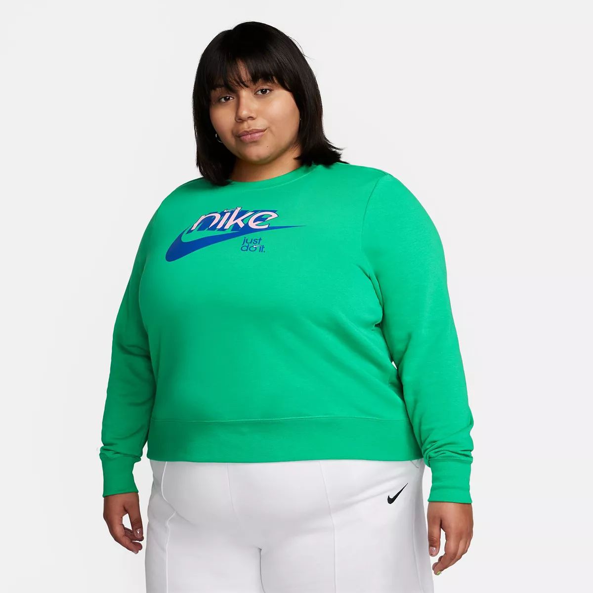 Plus Size Nike Sportswear Club Fleece Graphic Sweatshirt | Kohl's