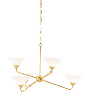 35x19.25 Kelsey 6-light Chandelier | TJ Maxx