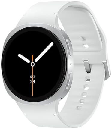 Samsung Galaxy Watch 8 (2025), Silver, 44mm, Bluetooth Smartwatch | Cushion Design, Fitness Track... | Amazon (US)