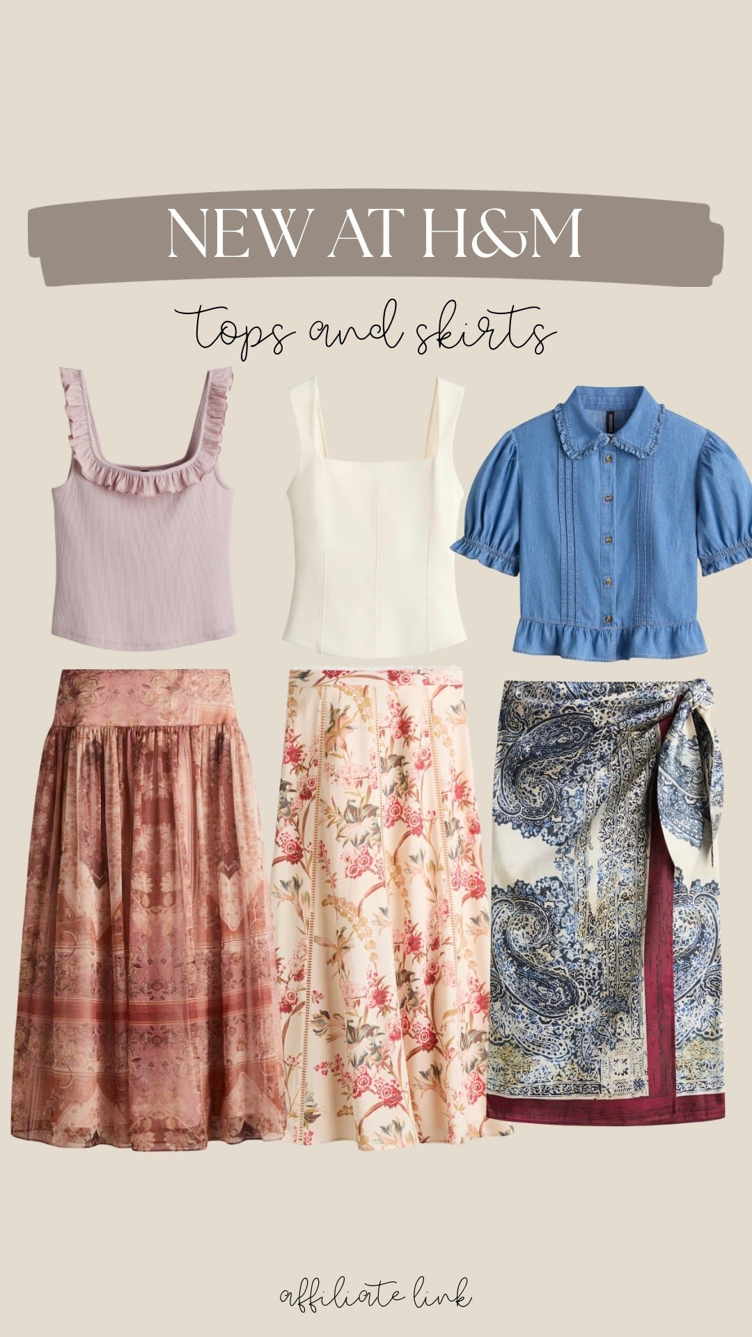 New at H&M tops and skirts



#LTKdayinmylife #LTKmomlife #LTKootd