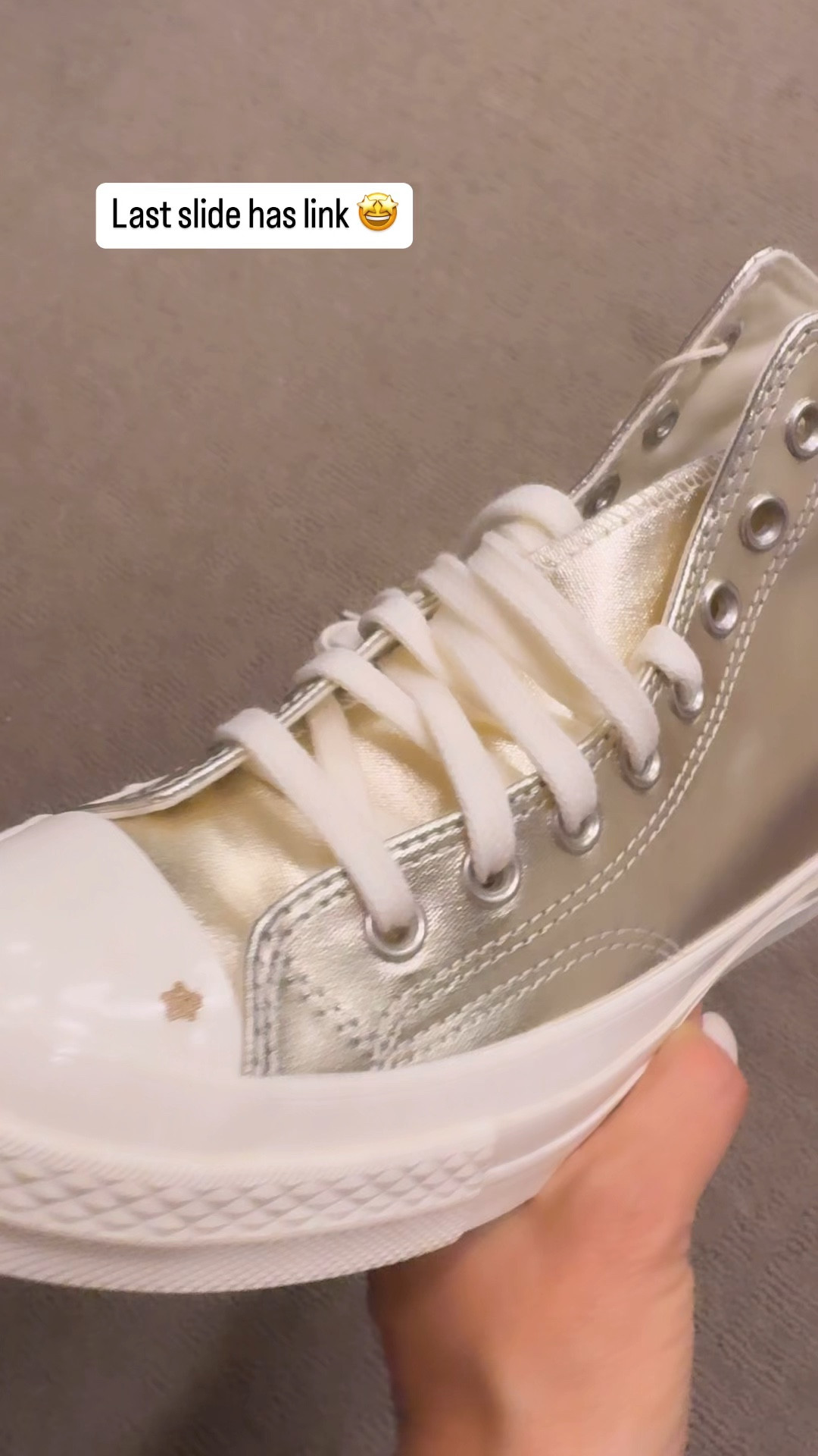 Metallic converse from the Nordstrom anniversary sale Gracie wanted

#LTKOver40 #LTKSummerSales #LTKxNSale