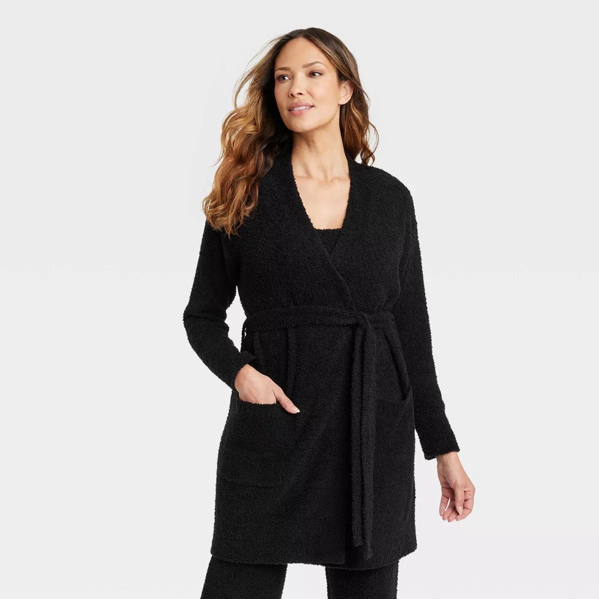 Women's Cozy Yarn Robe - Stars Above™ | Target
