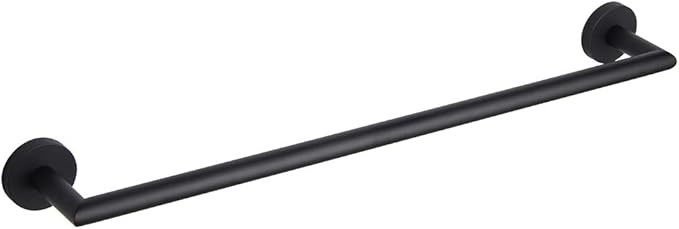 GERZWY 24-Inch Bathroom Single Towel Bar Stainless Steel Bath Towel Rack Contemporary Style Wall ... | Amazon (US)