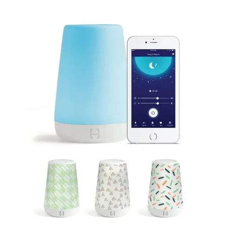 Hatch Baby Rest Sound Machine, Night Light & Time-to-Rise with Confetti Coverlets | Walmart (US)